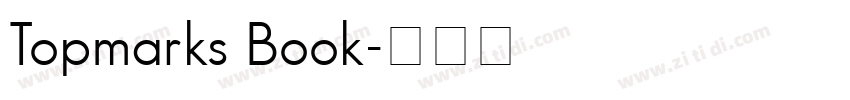 Topmarks Book字体转换